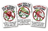 Berry 'Pick-Your-Own' Rules (6 pack)