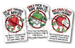 Apple 'Pick-Your-Own' Rules (6 pack)