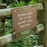 Forest Trivia Trail - (10 fact panels)